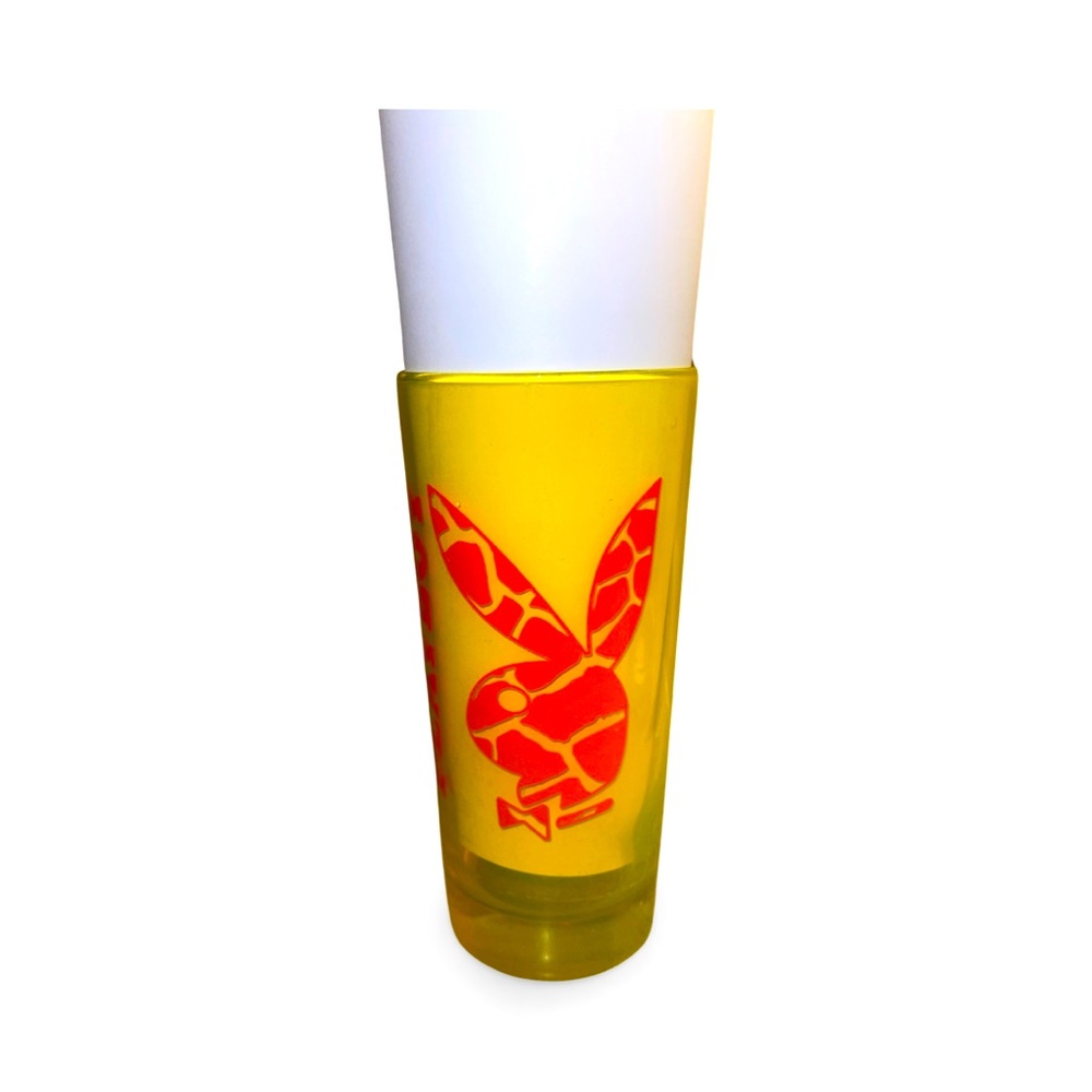 Vintage Playboy Bunny Bar Glass: MCM: Highball Cocktail Glass: Tumbler: GUC